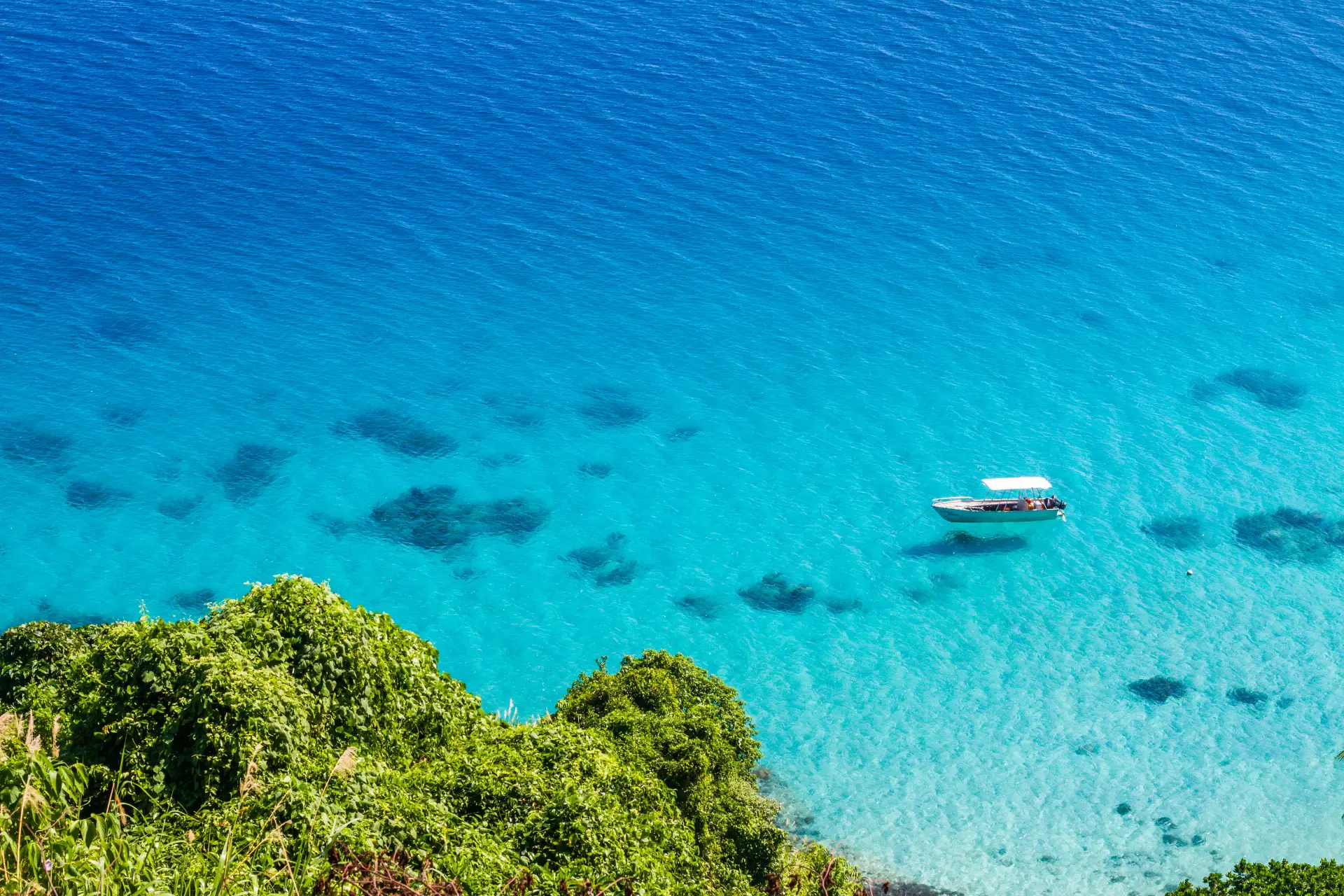 Island adventure coastline Fiji